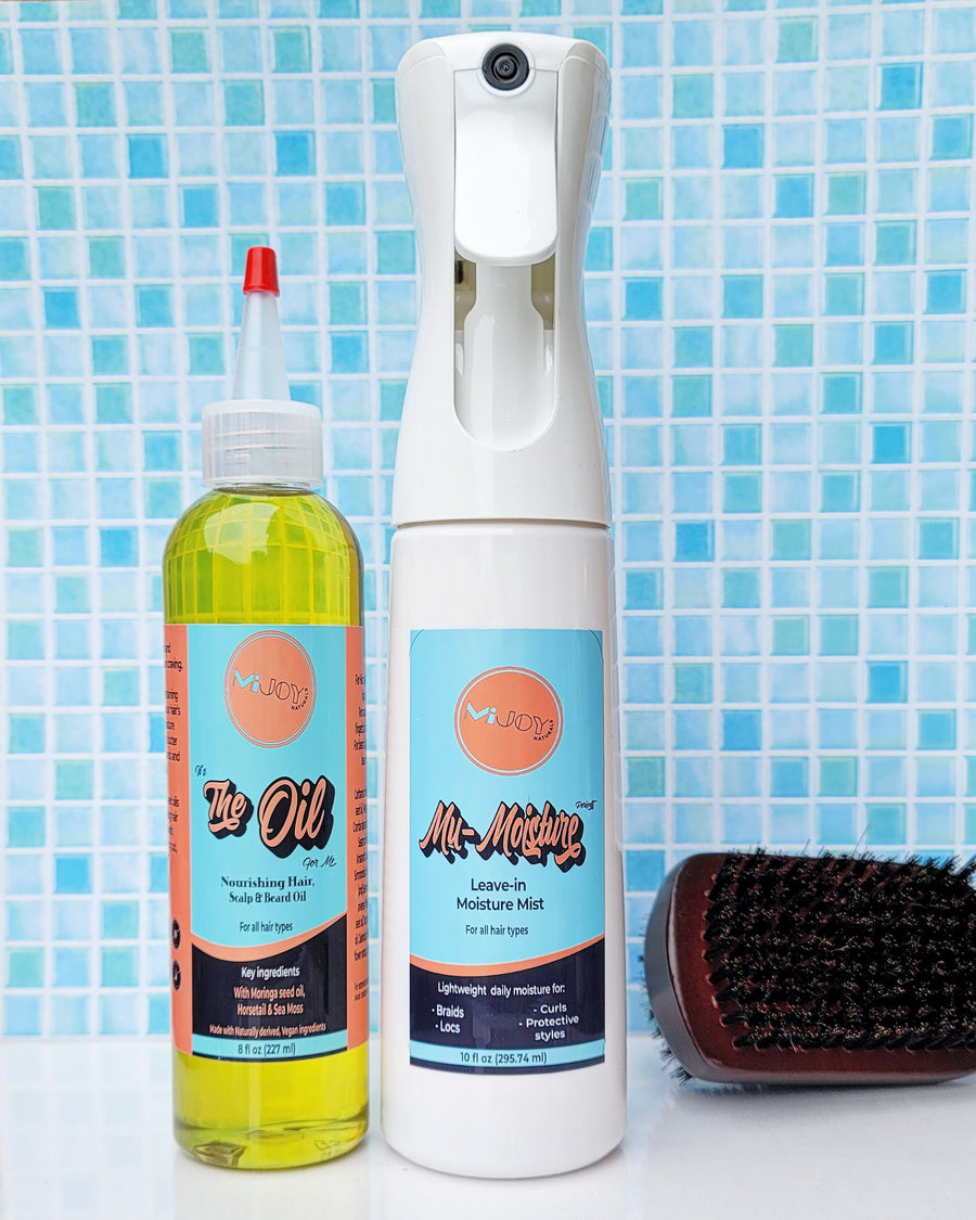 daily loc moisturizer no build-up loc oil hair growth curl refresher braid spray