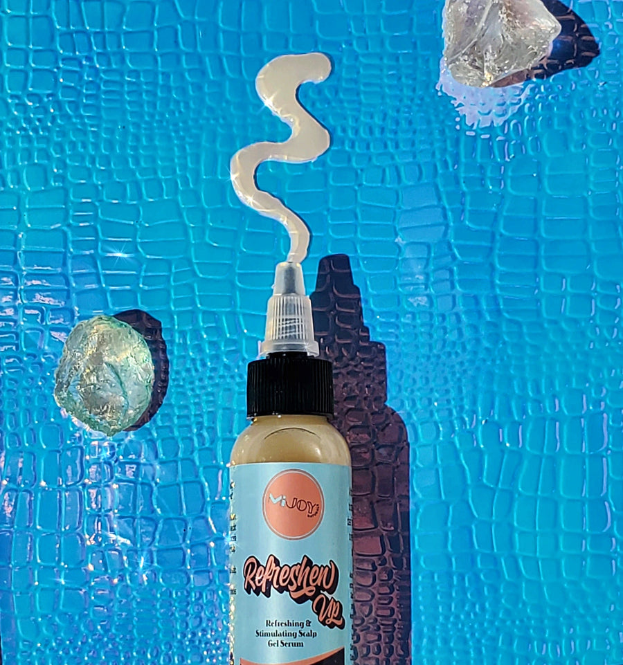 refreshing scalp growth serum dry shampoo hair growth DHT blocker postpartum hair loss