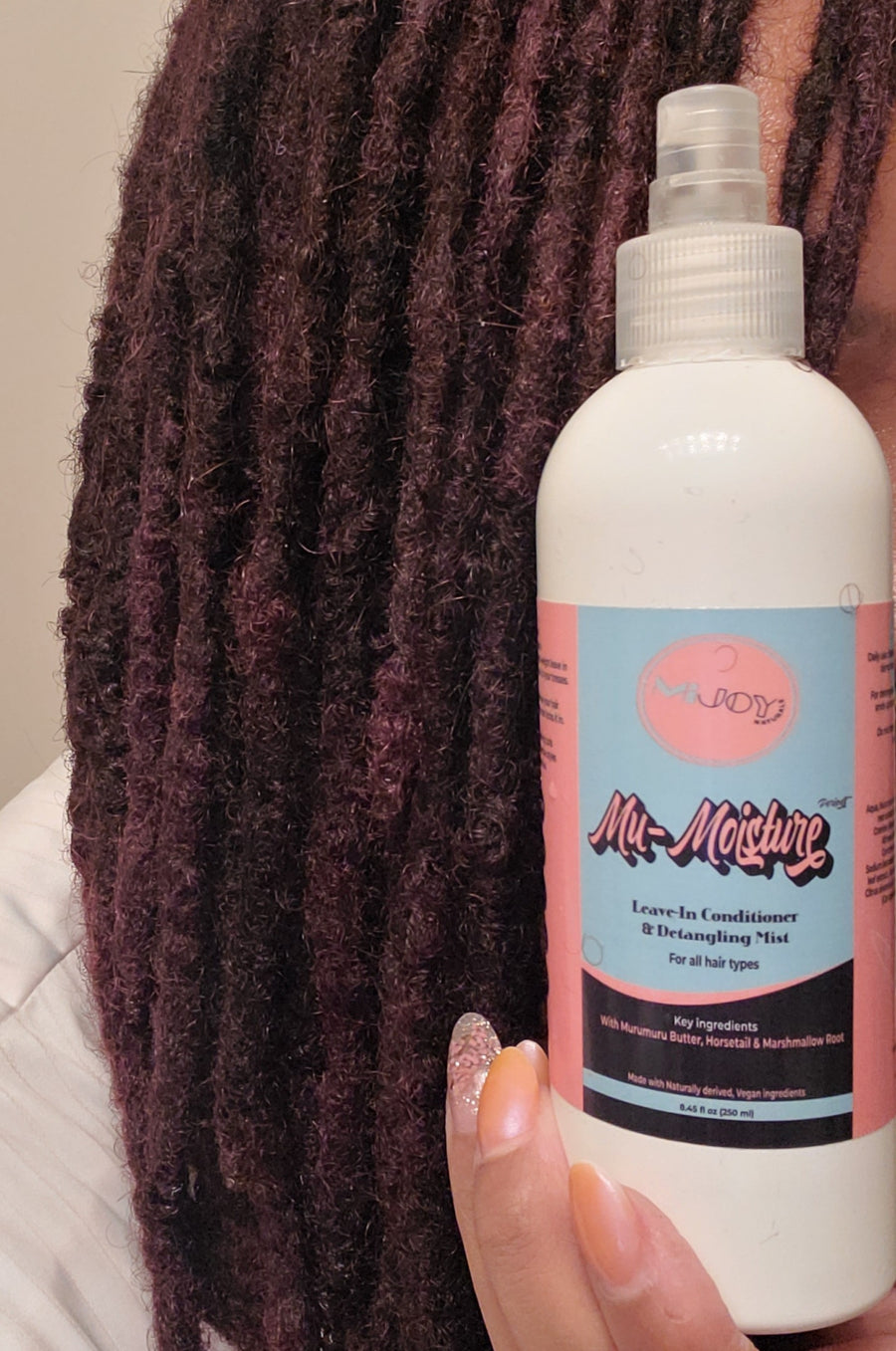 leave-in moisture mist moisturizing spray for locs braids curls no build-up hydration